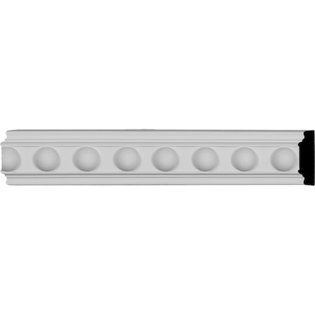 Ekena Millwork Panel Moulding, Urethane, 96-1/8 in L, 2-1/8 in H PML02X01NA